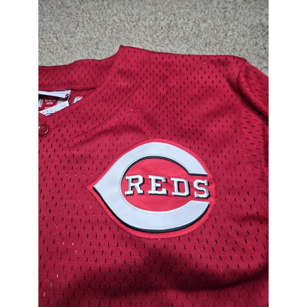Mitchell & Ness Cincinnati Reds Ken Griffey Jr. XL 18/20 Jersey 25th Anniversary - Picture 3 of 8